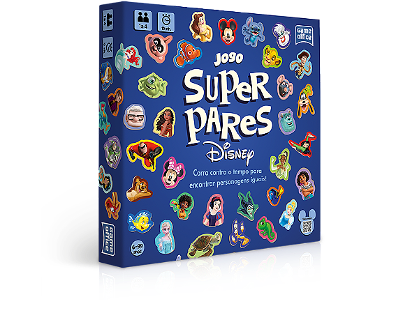 Jogo Super Pares Disney ‎