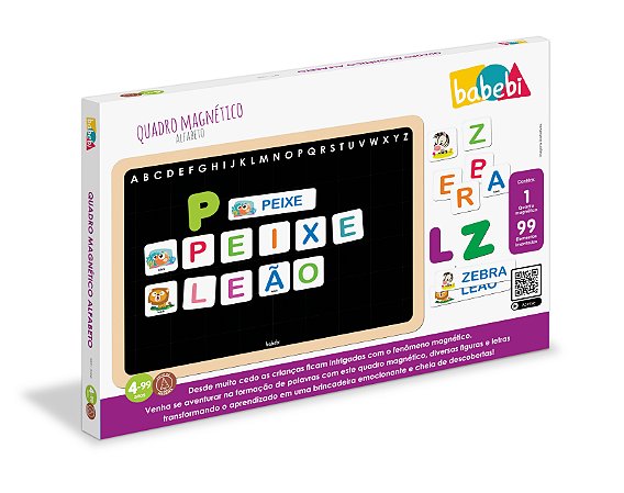 Quadro Magnético Alfabeto Jogo Educativo (Pedagogos,TO, Fono)