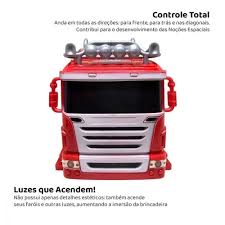 CKS Toys Carro Com Controle Super Truck Bombeiro