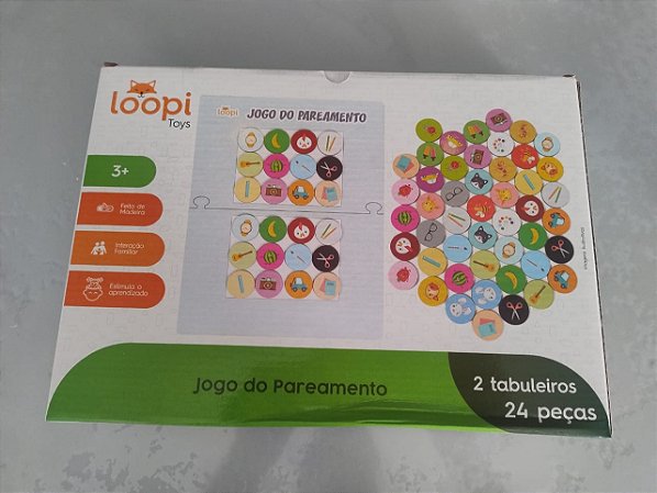 Jogo Educativo Jogo do Pareamento