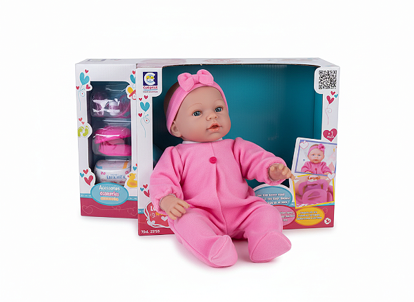 Boneca Love Bebe By Cotiplás Acessórios