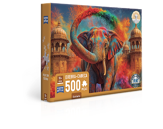 Elefante – Quebra-cabeça 500 peças