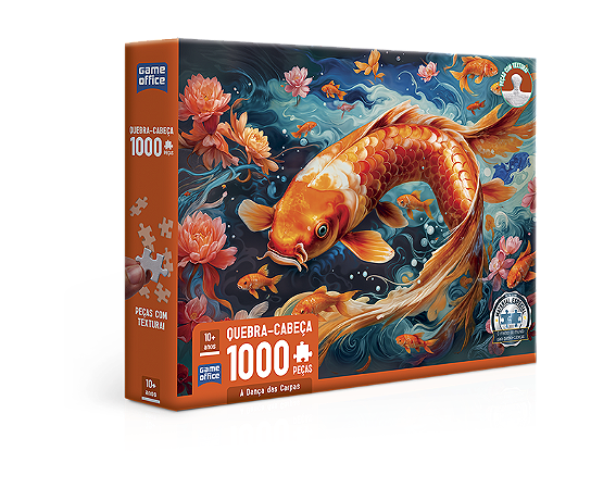 A Dança das Carpas – Quebra-cabeça 1000 peças
