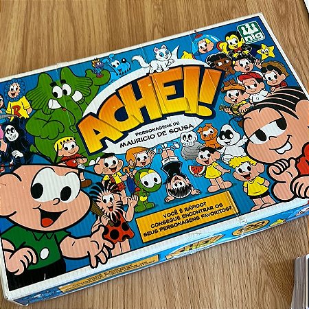 Jogo - Achei ! Turma Da Mônica, Nig Brinquedos