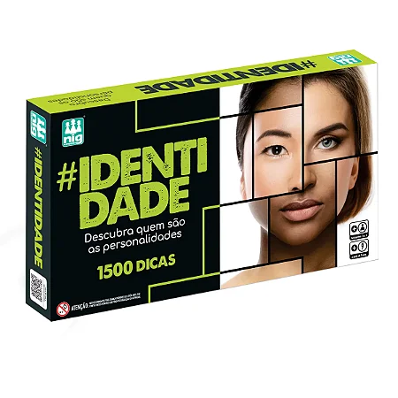 Jogo Identidade com 250 cartas - Nig