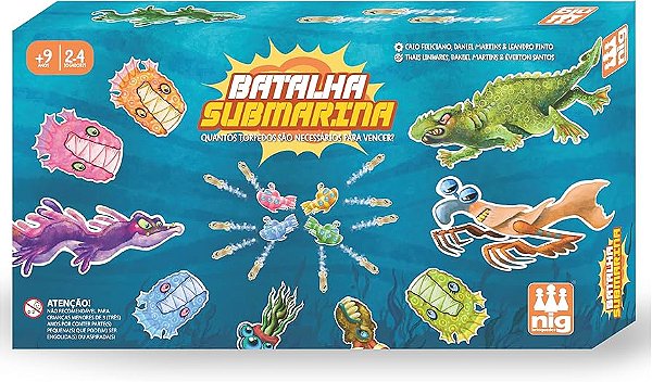 Jogo Batalha Submarina NIG
