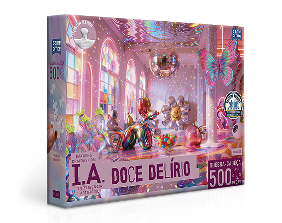 IA – Doce Delírio – Quebra-cabeça 500 peças