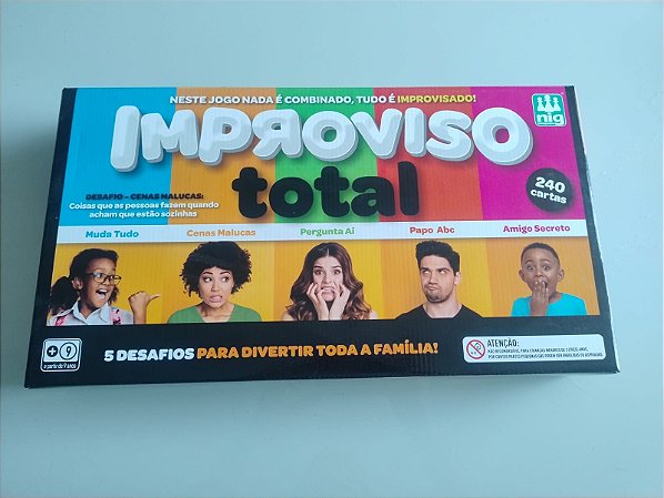 JOGO IMPROVISO TOTAL NIG
