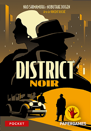 Jogo de cartas District Noir