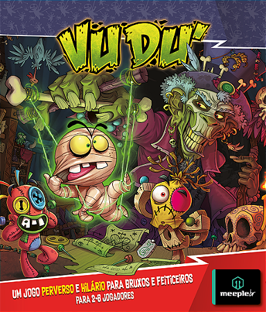 Jogo VUDÚ - 2ª EDIÇÃO Meeplebr