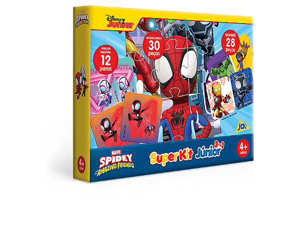 Spidey Super Kit Júnior Brinquedos