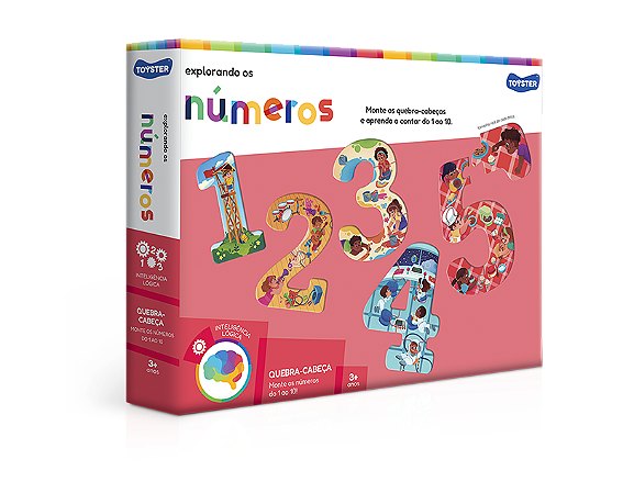 Quebra-Cabeça Educativo Explorando os Números