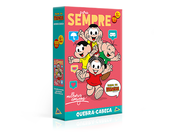 Quebra-Cabeça Turma da Mônica 100 Peças