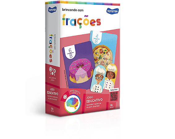 Jogo Educativo Brincando com Frações
