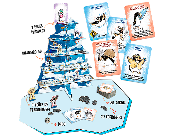 Jogo Pebbling Tabuleiro 14+ Anos Game Office