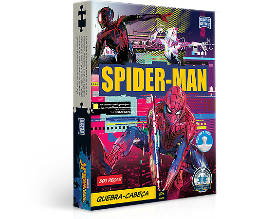 Quebra-cabeça Spider Man 500 peças adulto