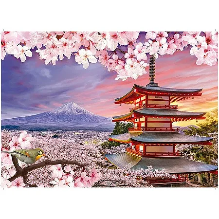Quebra-cabeça 1000 peças Monte Fuji
