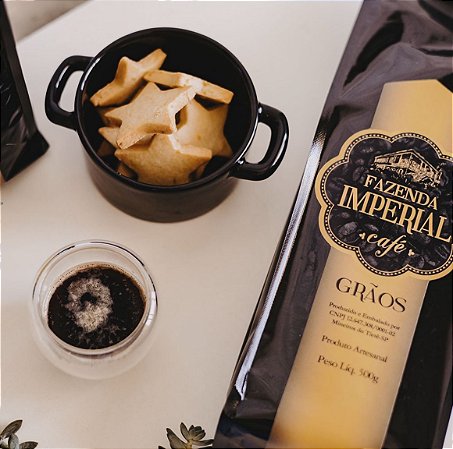 Café torrado em grãos