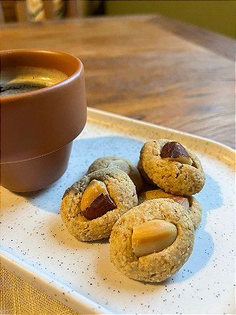 Mini Cookie de Castanha