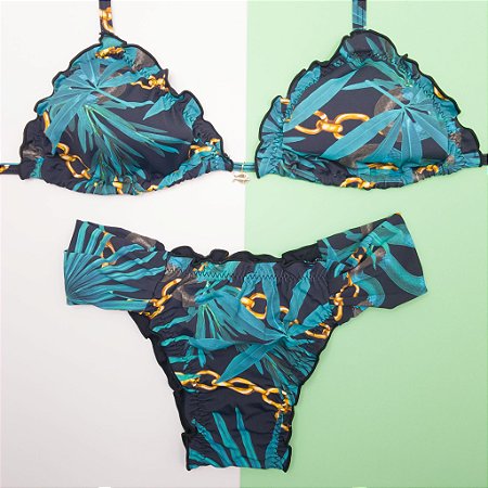 Biquíni Riple Fixo Empina Bumbum