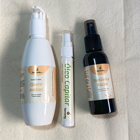 Kit Garota do Mar (pele e cabelo)