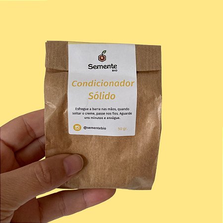 Condicionador sólido (todo tipo de cabelo)