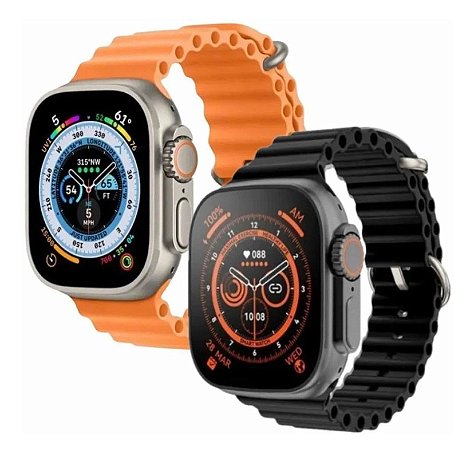 Pulseira Silicone Apple Watch Ultra ou modelo similar se 42 a 49 MM