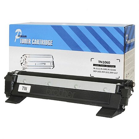 Toner Compatível Brother TN-1060 | DCP-1602 DCP-1512 DCP-1617NW HL-1112 HL-1202 HL-1212W | 1K