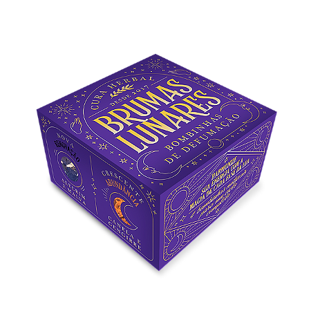 Incenso Bombinha Brumas Lunares 4 un. Cura Herbal