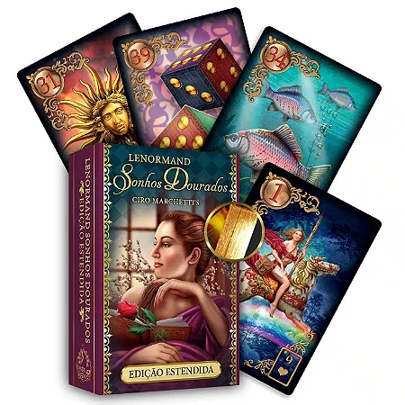 Baralho Lenormand Sonhos Dourados - Ciro Marchettis