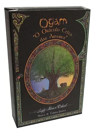 Baralho Ogam "O Oraculo Celta das Arvores" - 25 cartas