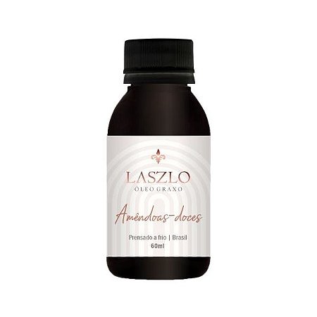 Óleo Vegetal Graxo Amêndoas-Doces 60ml Laszlo