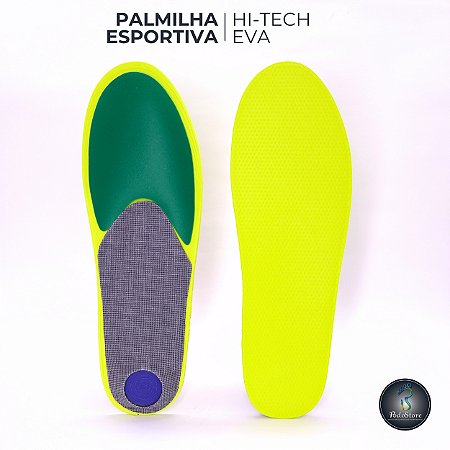 Palmilha Hi-tech Esportiva - (Necessário uso de prensa)