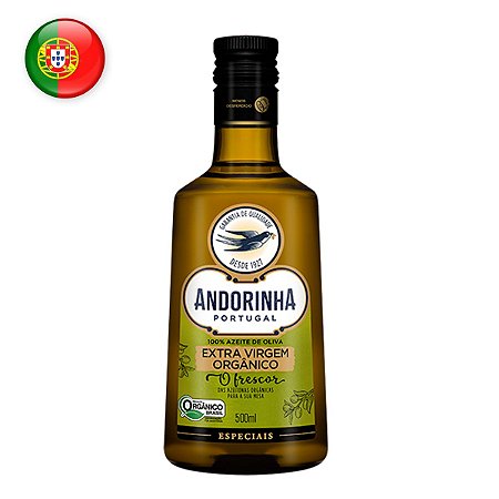 Azeite Extra Virgem Português Andorinha Orgânico 500ml