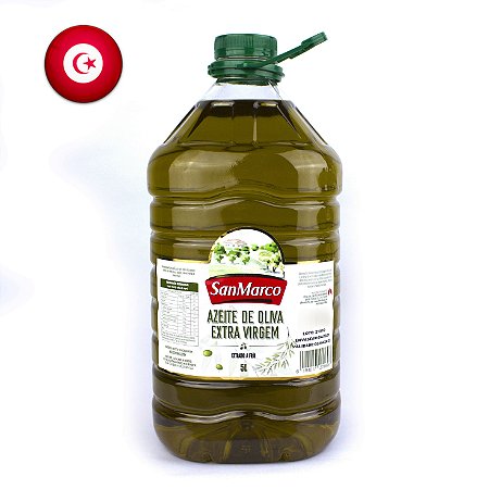 Azeite Extra VIrgem Tunisiano San Marco 5 Litros
