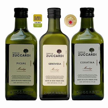 Kit Azeites Argentinos Familia Zuccardi 3x500ml