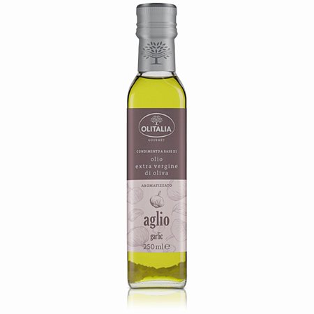 Azeite Italiano Olitália Condimentado Com Alho 250ml