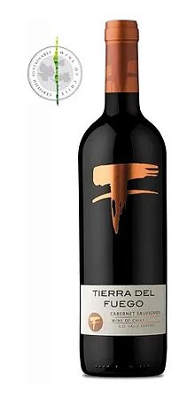Vinho Tinto Chileno Tierra del Fuego Cabernet Sauvignon Clássico 750ml