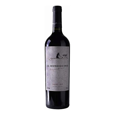 Vinho Tinto Argentino El Mendocino Malbec 750ml