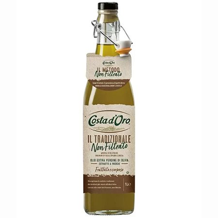Azeite Extra Virgem Italiano Costa D'oro Não Filtrado il Tradizionale 1 Litro