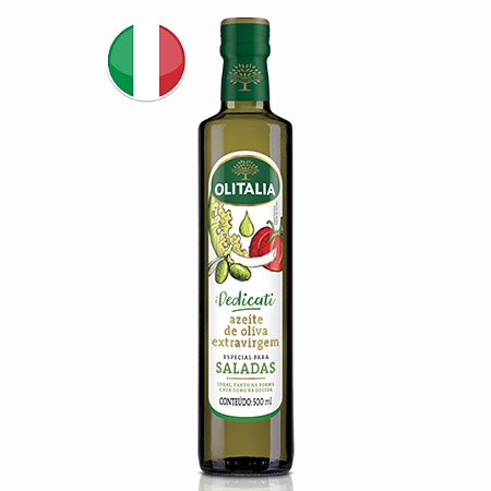 Azeite Extra Virgem Italiano Olitalia Dedicati Saladas 500ml