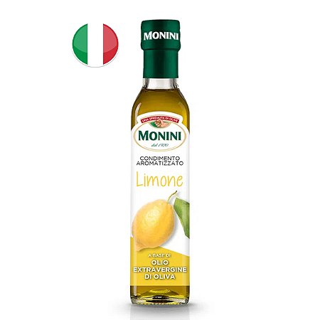 Condimento a base de Azeite de Oliva Extra Virgem Italiano Com Limão Siciliano 250ml