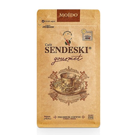 Café Sendeski Gourmet Torrado Moído Torra Média 250g