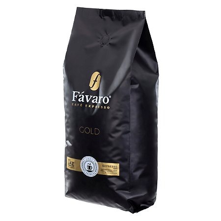 Café Fávaro Gold Expresso Gourmet Torrado Grãos 1 Kg