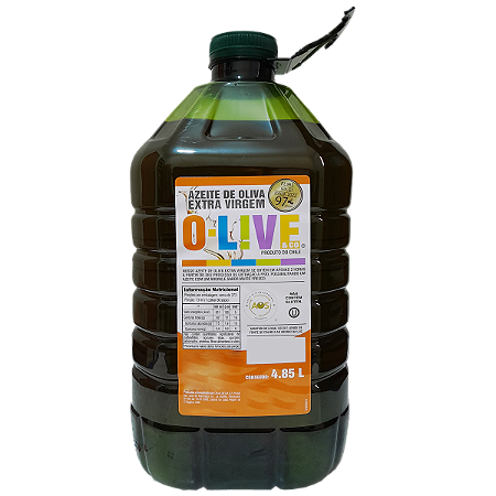 Azeite de Oliva Chileno Extra Virgem O-live 4,85 Litros