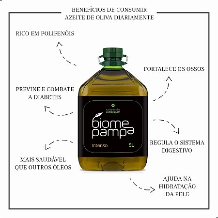 Kit Azeite Gaúcho Biome Pampa Koroneiki 5 Litros + Galheteiro e Funil