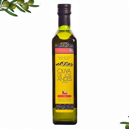 Azeite De Oliva Extra Virgem Puro Oliva De Los Andes 500ml