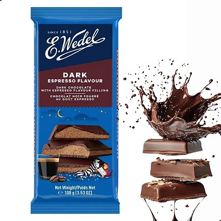Chocolate Polonês E.Wedel Recheado com Café 100g