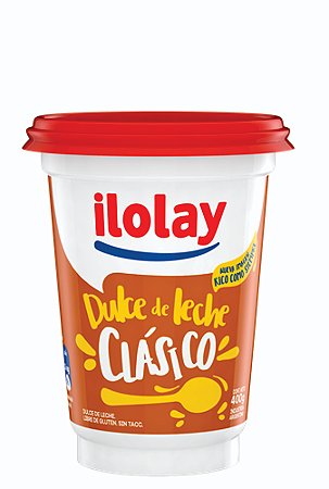Doce de leite Argentino Cremoso Ilolay 400g