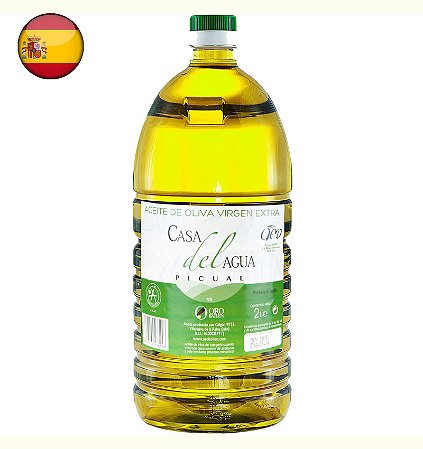 Azeite Extra Virgem Espanhol Casa del Água Picual 2 Litros